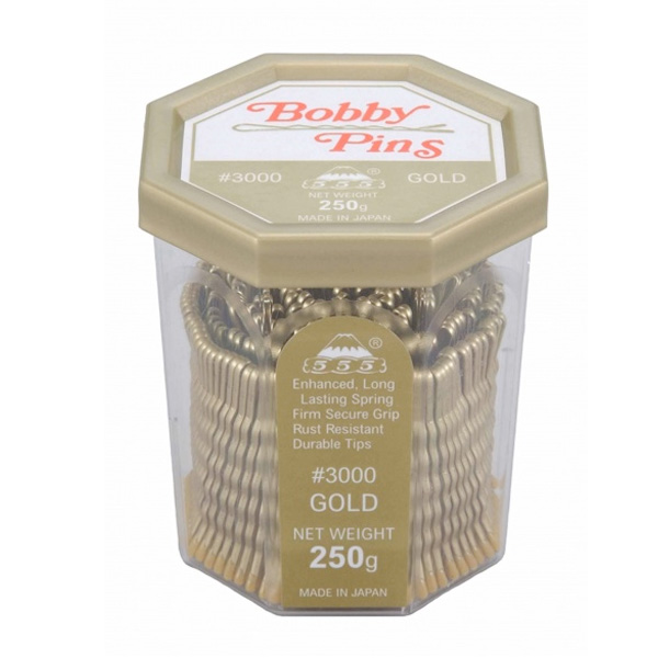 555 Bobby Pins 2inch Gold 250g