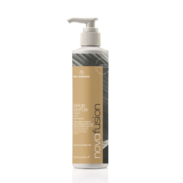 De Lorenzo Nova Fusion Colour Care Shampoo Beige Blonde 250ml