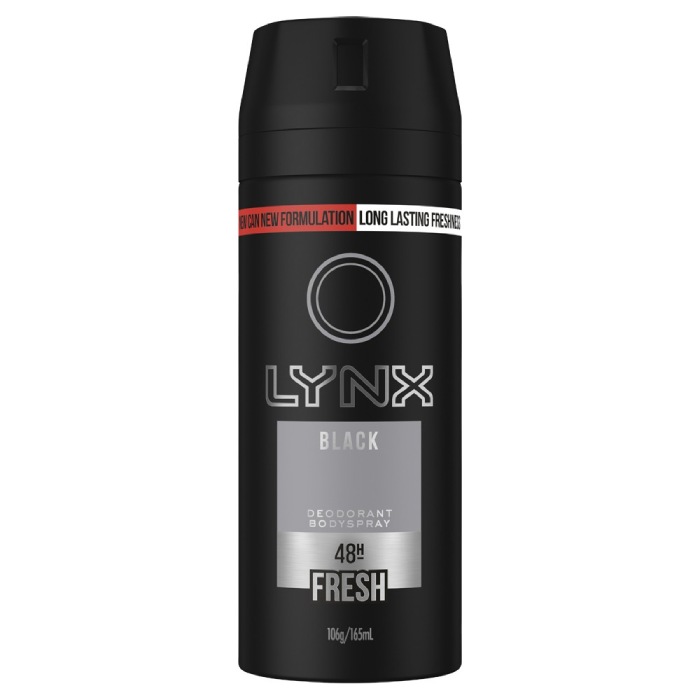 LYNX Black 48H Fresh Deodorant 165ml