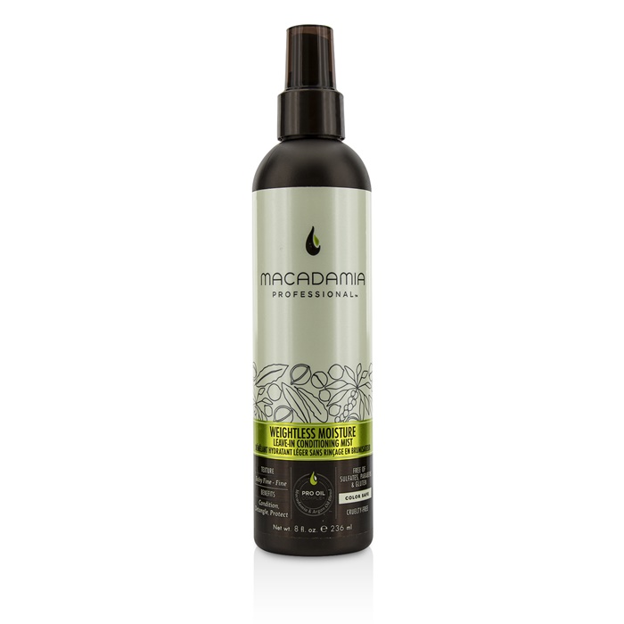 Macadamia Professional Weightless Moisture Leave-In Conditioning Mist 236ml