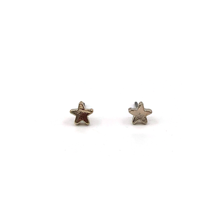 Atida Silver Stars Earrings