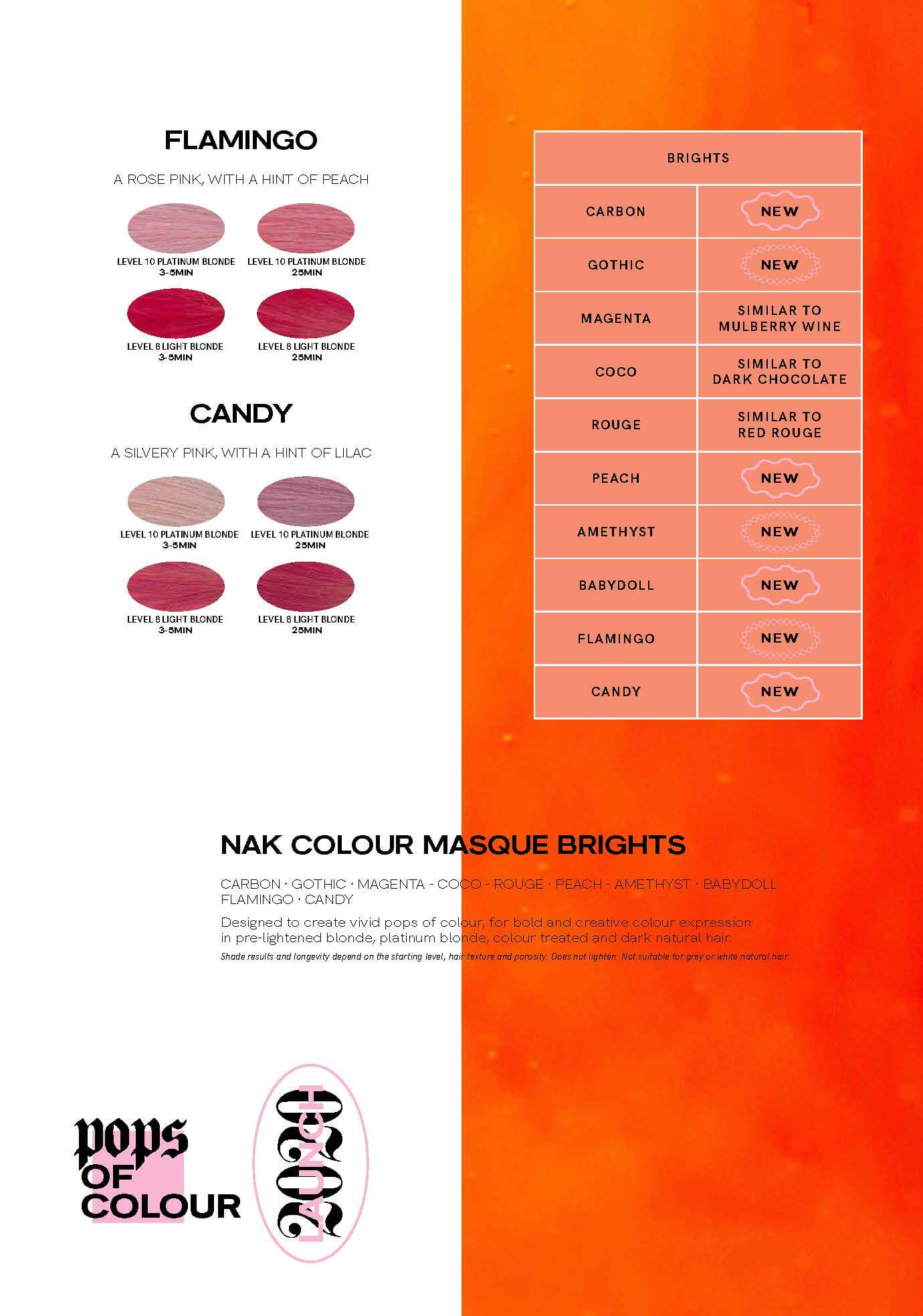 nak hair masque colour chart - part3